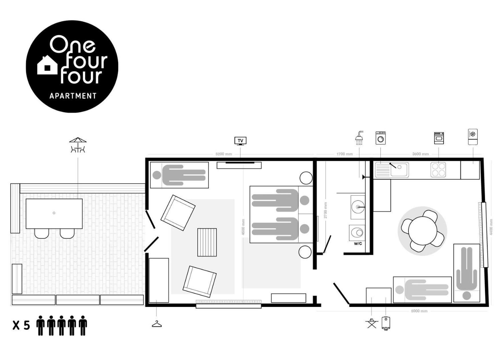 Onefourfour Apartment Brandýs nad Labem-Stará Boleslav Kültér fotó